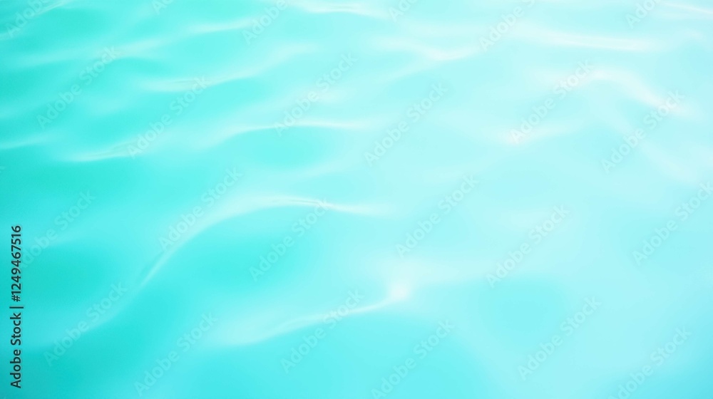 Tranquil Turquoise Water Surface with Gentle Ripples and Light Reflections Tranquil Turquoise Water Surface with Gentle Ripples and Light Reflections