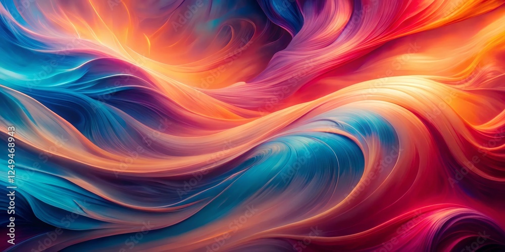 Vivid Abstract Swirls of Colorful Textures and Dynamic Patterns Vivid Abstract Swirls of Colorful Textures and Dynamic Patterns