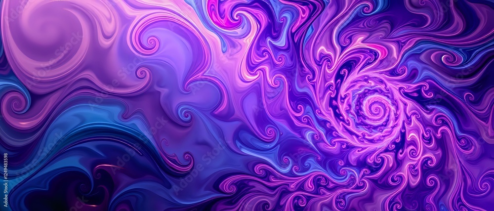 Vibrant Abstract Fractal Background with Swirling Patterns Vibrant Abstract Fractal Background with Swirling Patterns