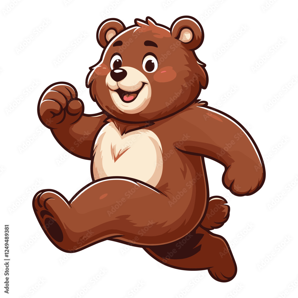 A realstict Bear vector illustration bear icon logo teddy cartoon character A realstict Bear vector illustration bear icon logo teddy cartoon character