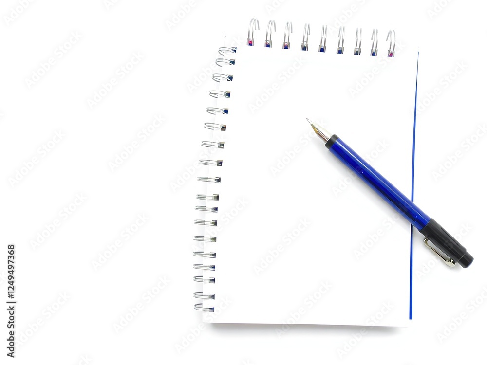 Desk Essentials: Notebook and Pen Ready for Ideas Desk Essentials: Notebook and Pen Ready for Ideas