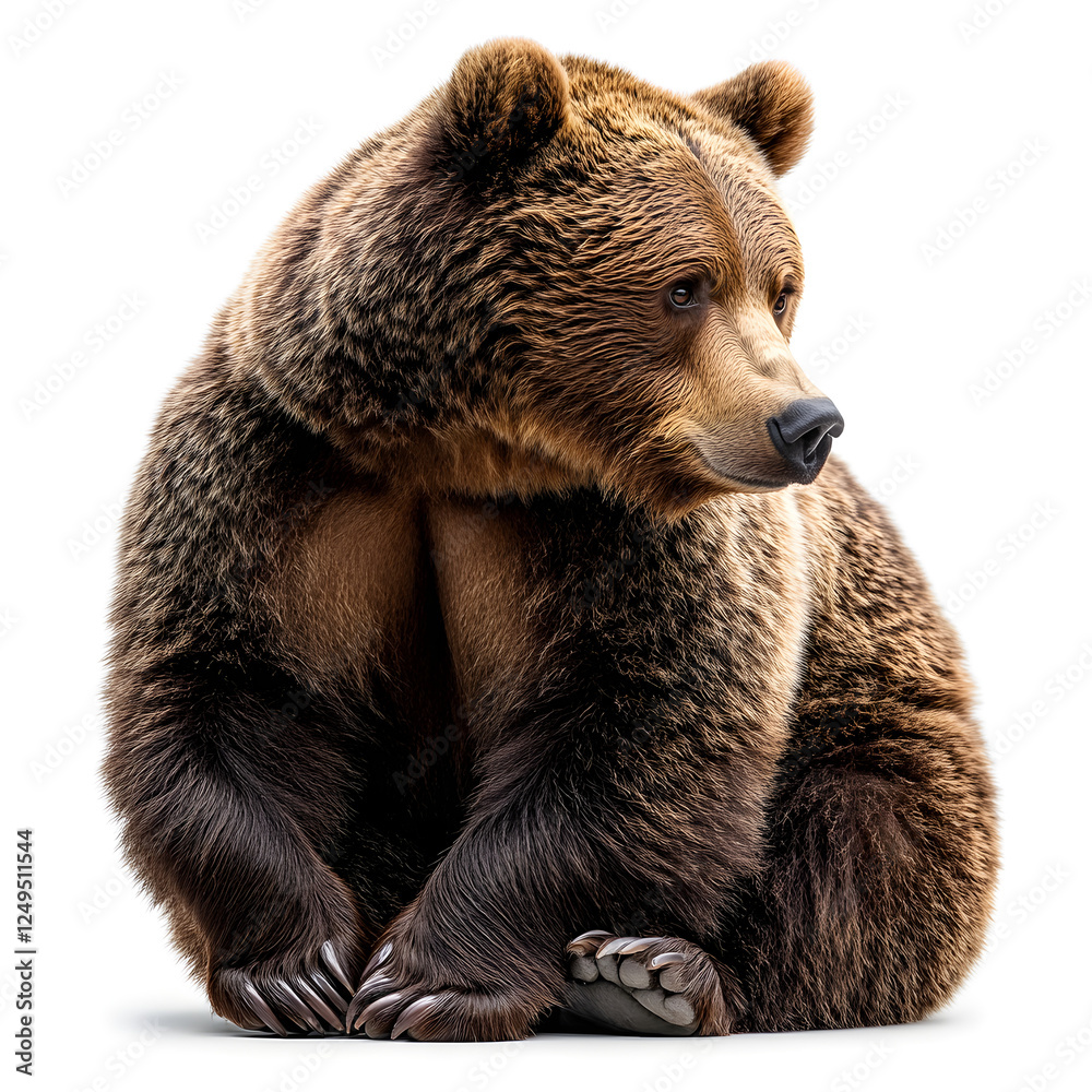 Obraz premium brown bear cub