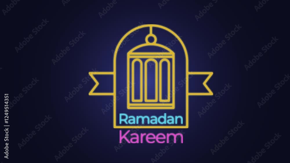 Animation Design of Ramadan Kareem with Islamic Theme Animation Design of Ramadan Kareem with Islamic Theme
