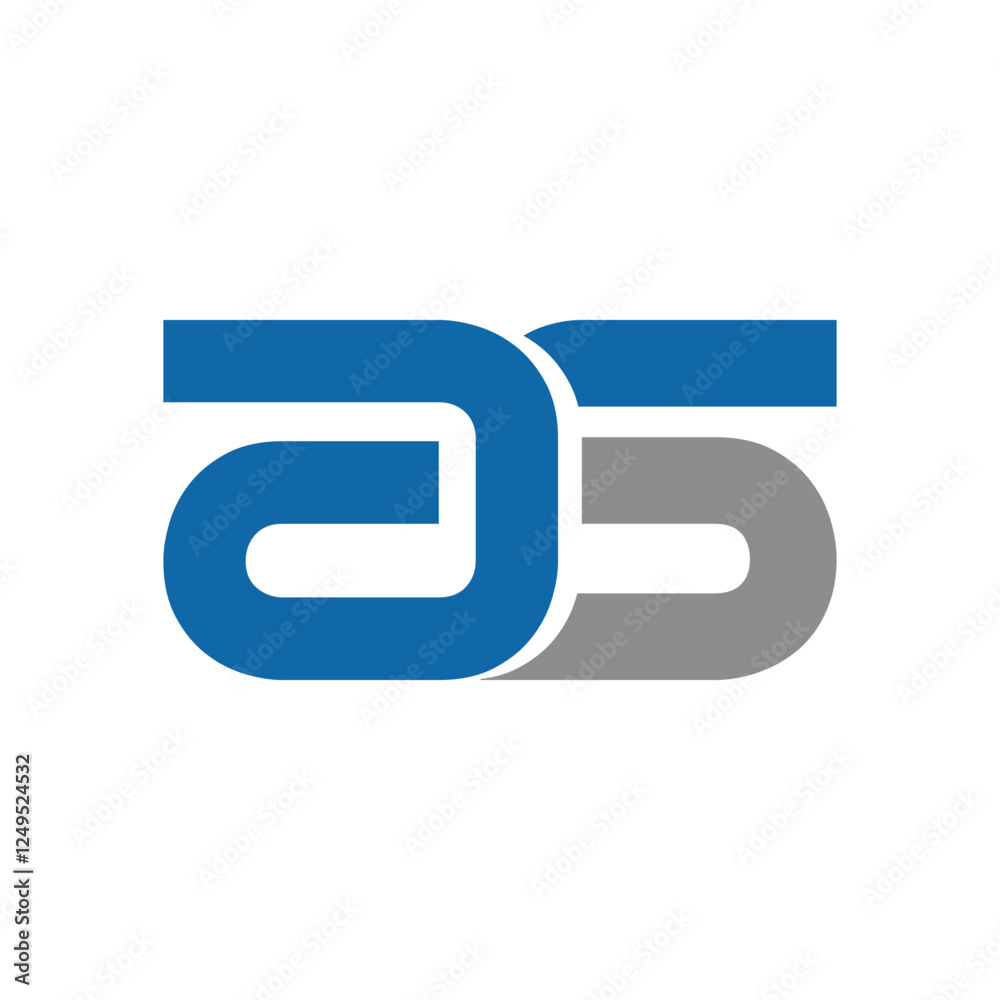 initial letter as icon logo design template