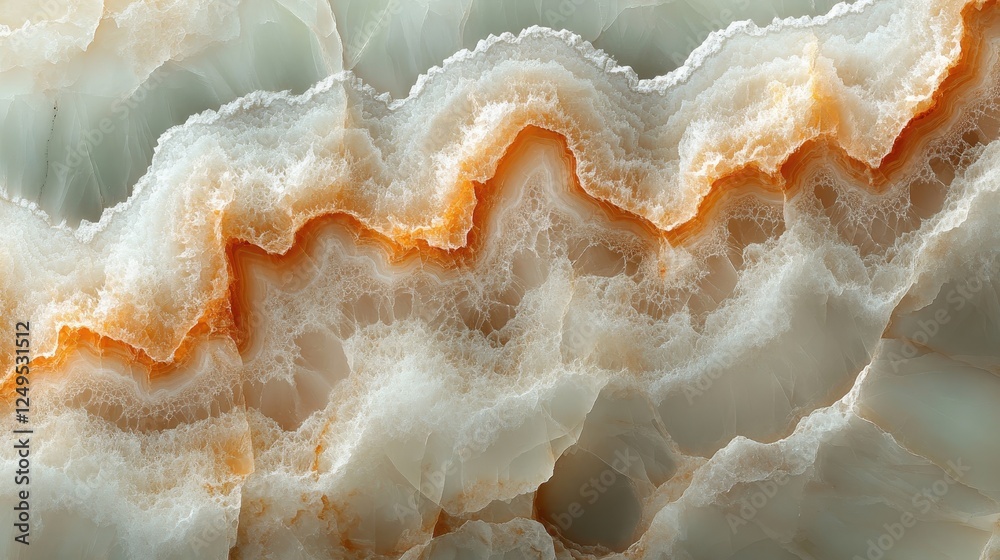Onyx stone texture, detailed macro, white orange veins Onyx stone texture, detailed macro, white orange veins
