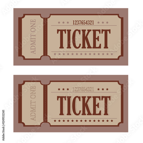 Ticket registration template