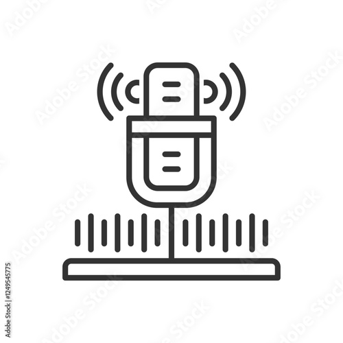 Podcast Icon - Voice Recording Icon