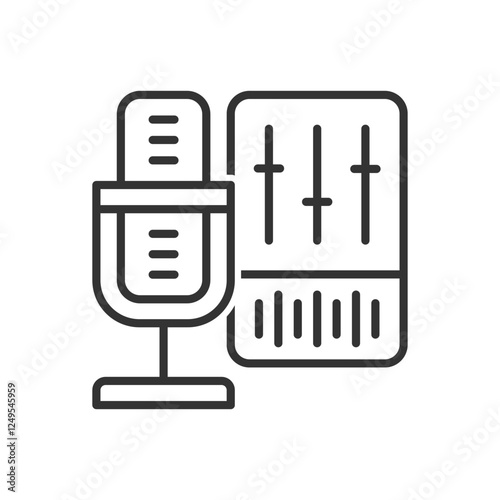 Microphone Equalizer Icon