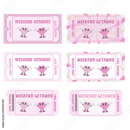 Valentine's Day party invitation card