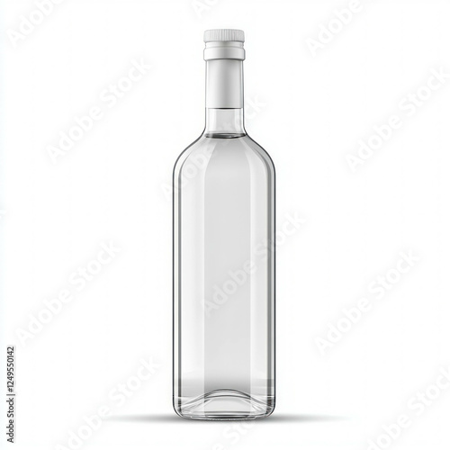 Vodka Bottle Isolated