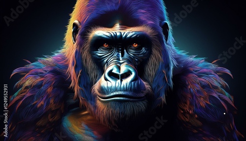 Kunstwerk Gorilla photo