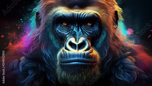 Kunstwerk Gorilla photo