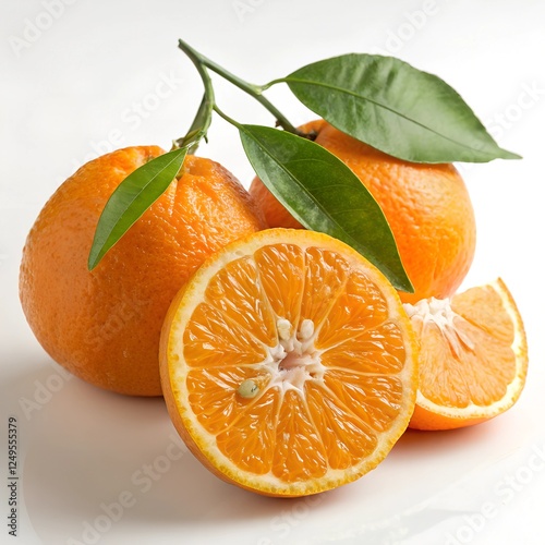 Citrus Freshness: Ultra-Detailed Orange Photography