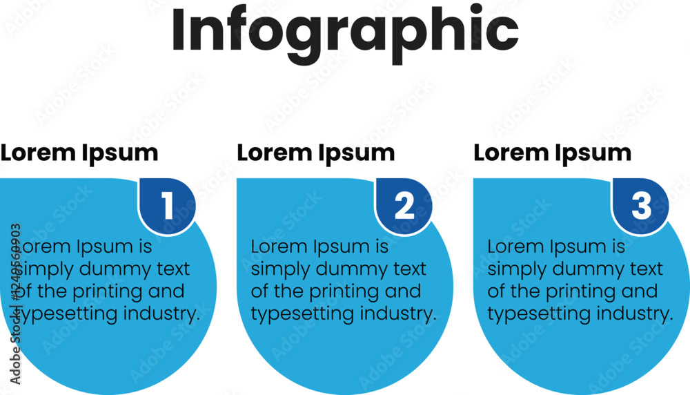 Fototapeta premium Modern Business Infographic Templates for Presentations