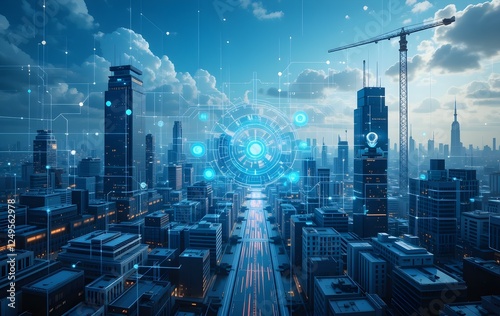 Digital Network and Future City Systems: AI, Cloud Computing, Cybersecurity, and Data Transformation