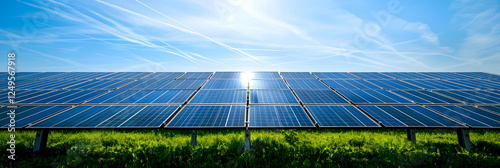 Photovoltaic Solar Panels in a Field: Harnessing the Power of the Sun for a Renewable Energy Future