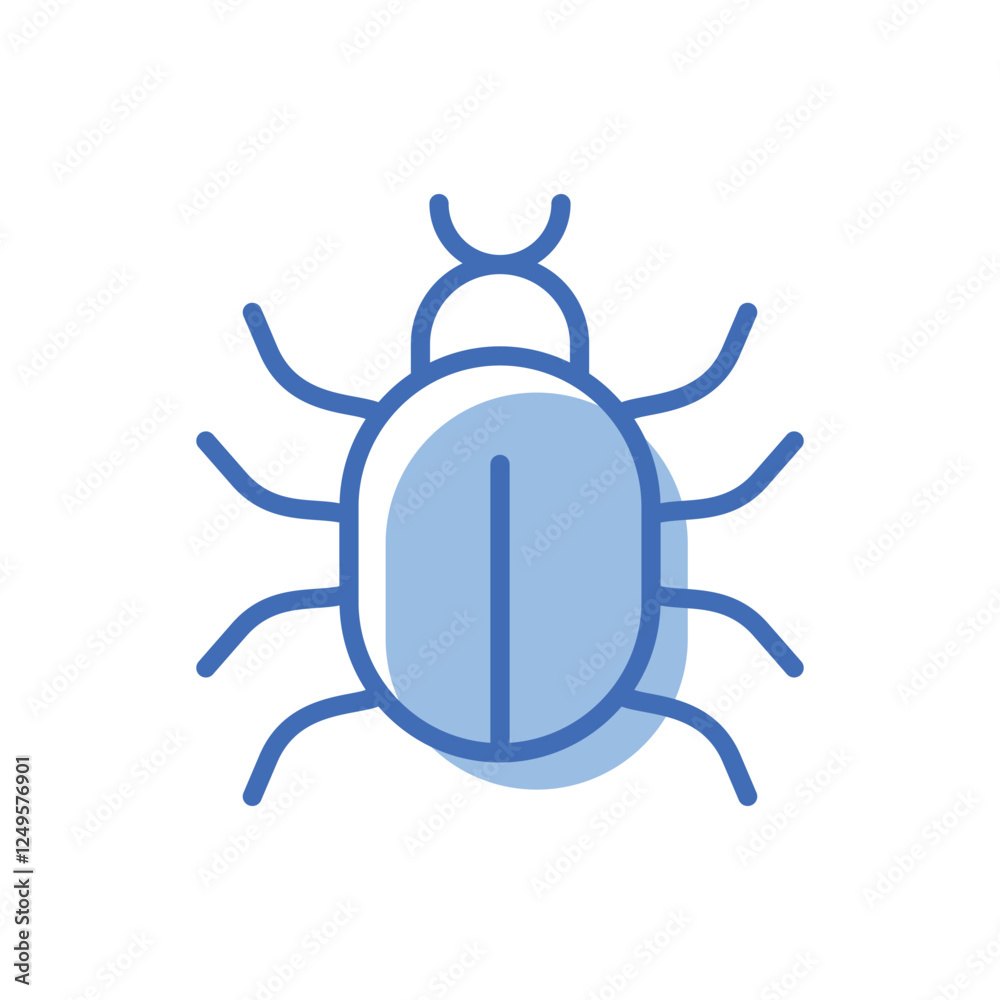 Fototapeta premium Antivirus vector icon