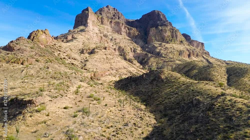 Arizona's Picketpost Mountain near Phoenix Arizona's Picketpost Mountain near Phoenix