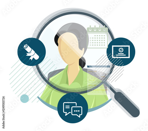Human Resource Selection - Female Candidate Interview