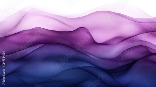 Abstract purple blue wave fabric texture background design