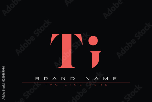 Abstract letter TG minimal logo design template. This minimal logo design is the process of creating a visual symbol that represents a brand, company, or individual.