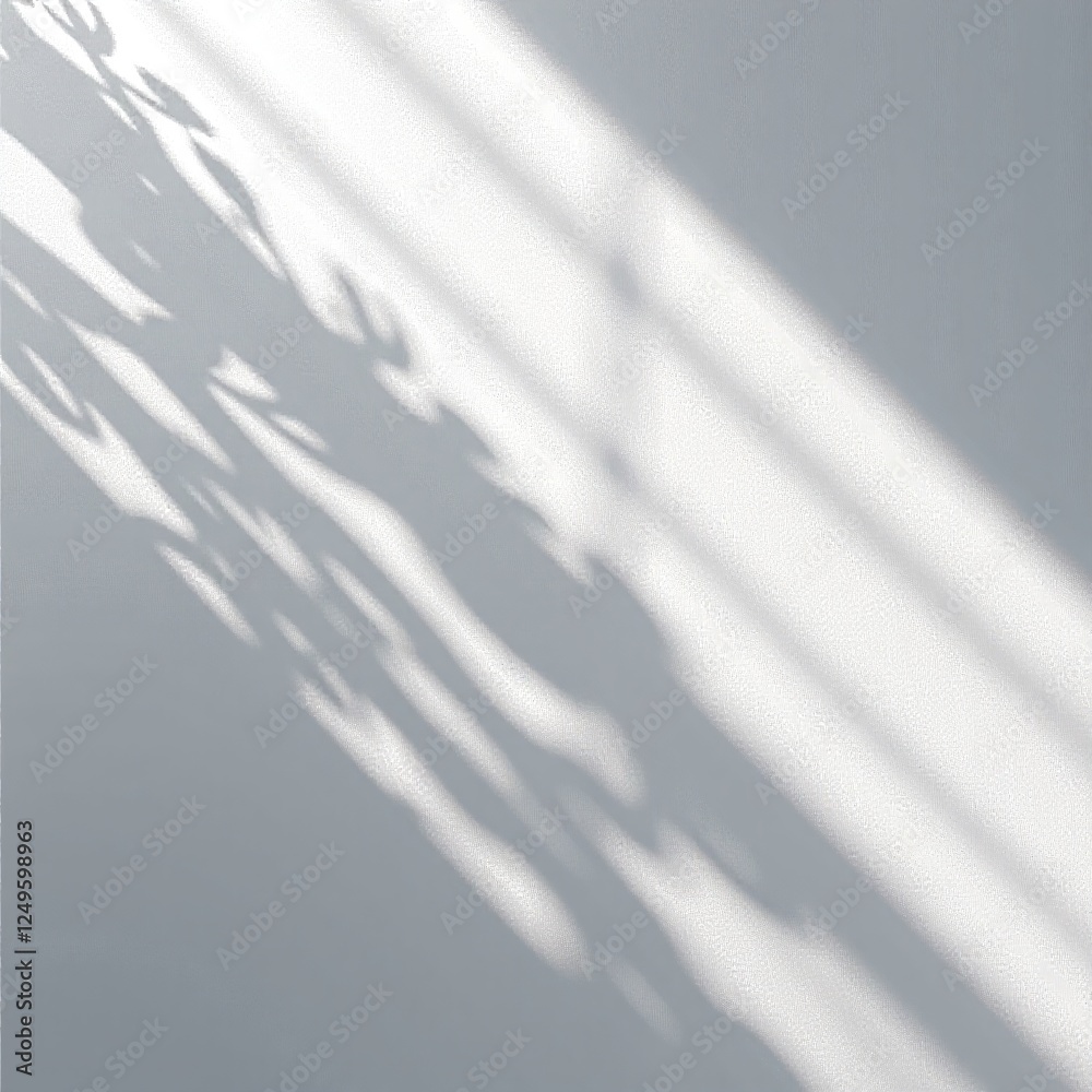 Obraz premium Realistic Shadow Effect Design Light Gradient Abstract Depth Contrast Creative 3D Visuals Texture