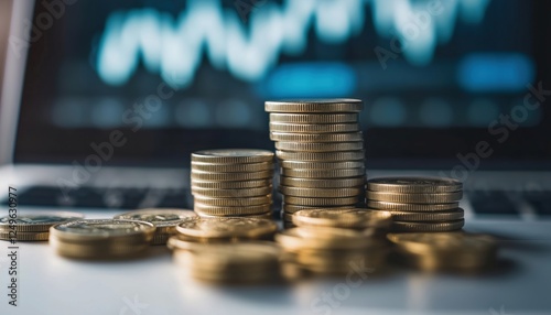 Bank Finance Department Controls Currency Flow, Manages Investments And Cash Reserves, Handles Money Transactions And Business Banking To Reduce Debt. Finance, Bank, Economy, Investment.