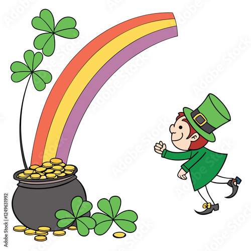 st Patrick's day cartoon characters