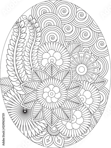 PrintFlowers Coloring Pages For Adules