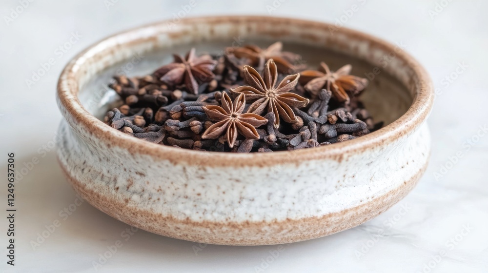 Exploring the aromatic world of cloves and star anise kitchen food photography natural light close-up spices Exploring the aromatic world of cloves and star anise kitchen food photography natural light close-up spices