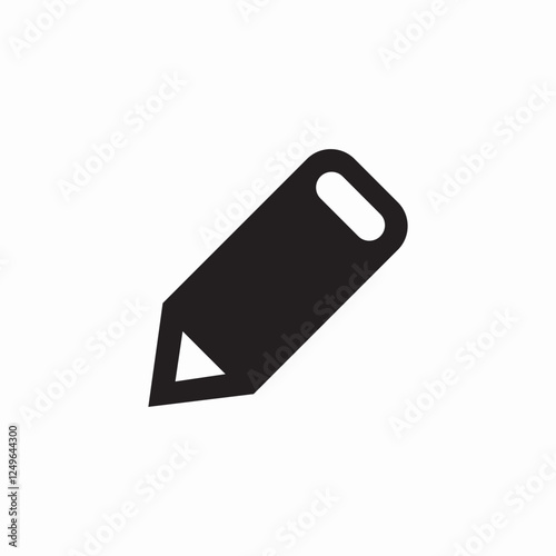 pencil tool icon sign vector