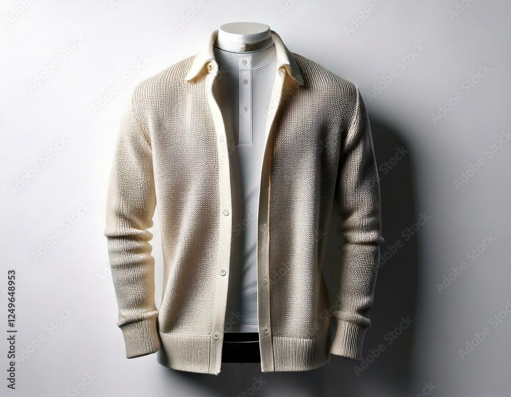 High-Quality Clothing Display on White Background, Professional Apparel Showcase.. High-Quality Clothing Display on White Background, Professional Apparel Showcase..