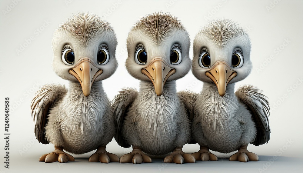 Fototapeta premium Niedlicher Pelikan