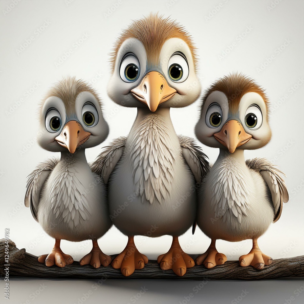 Fototapeta premium Niedlicher Pelikan