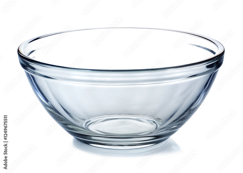 empty glass on white background empty glass on white background