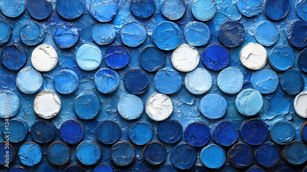 Blue circle abstract art texture background Blue circle abstract art texture background