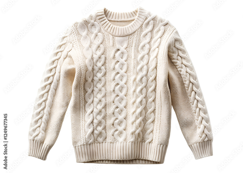 Obraz premium sweater isolated on white background