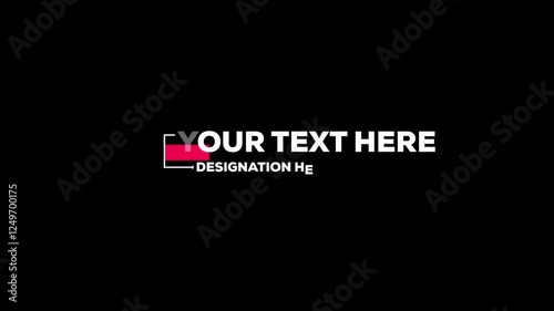 Elegant and modern Titles new version