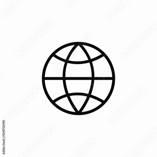 worldwide facility icon sign vector
