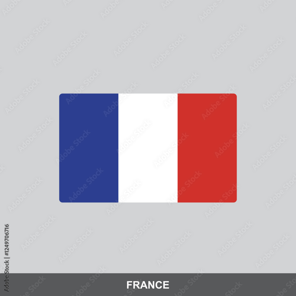 France national flag vector design France national flag vector design