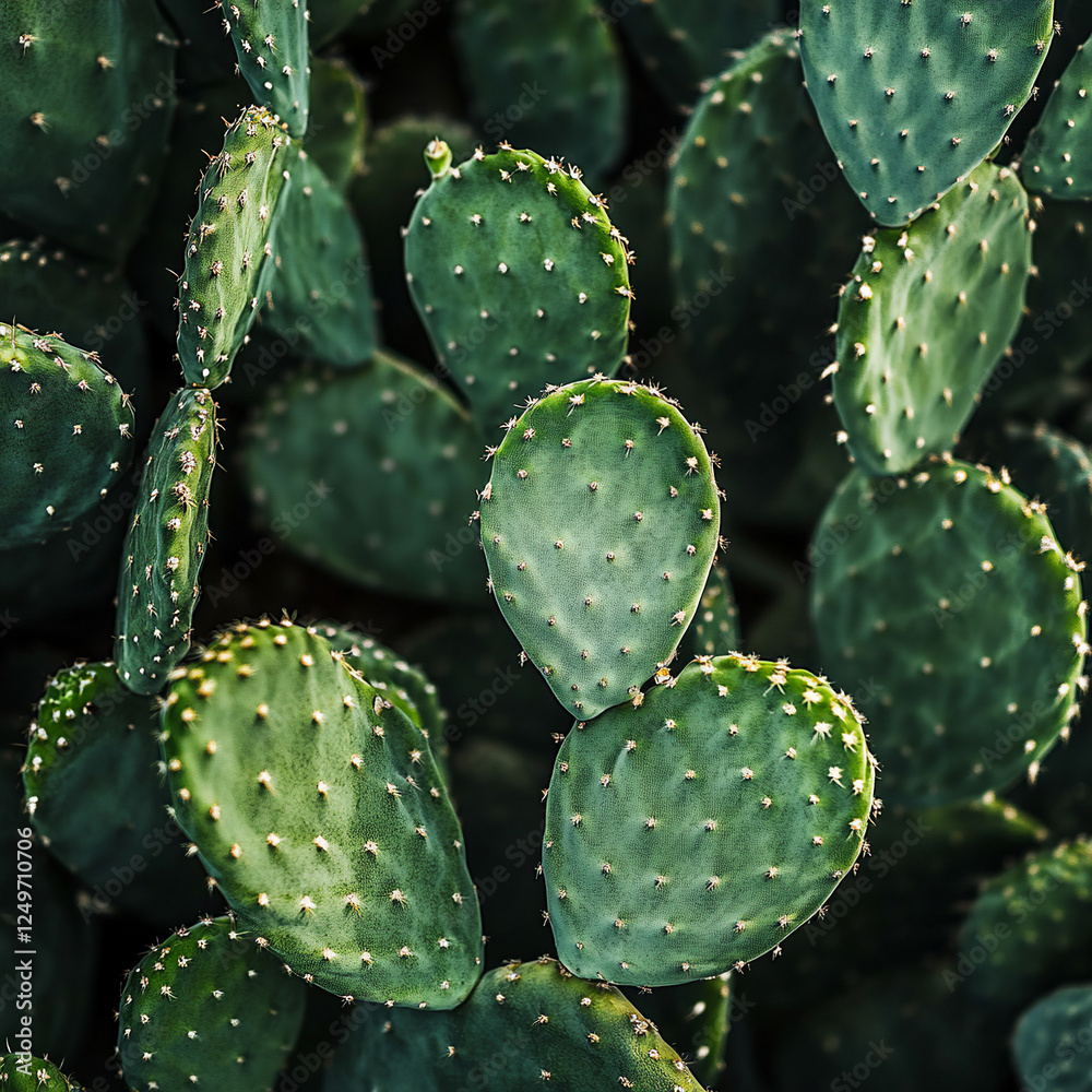 Close-up photo of green cacti, soft tones, in Unsplash photography style. Close-up photo of green cacti, soft tones, in Unsplash photography style.