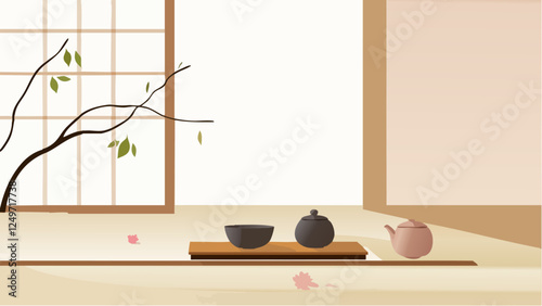 Cultural Tradition – Japanese Tea Ceremony in an Authentic Room