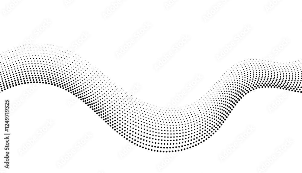 Abstract dotted wave, flow background. Spots pop art background. Halftone design element, card. Abstract dotted wave, flow background. Spots pop art background. Halftone design element, card.