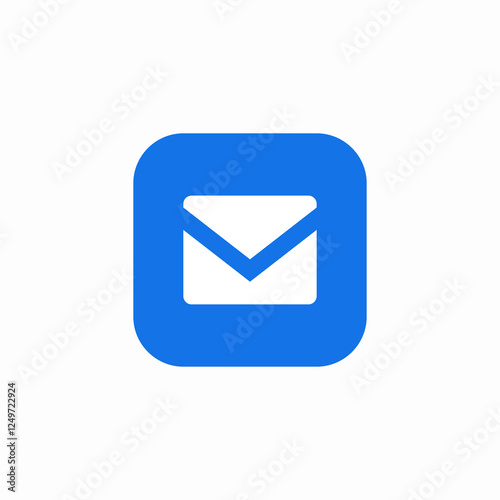 email application icon sign vector