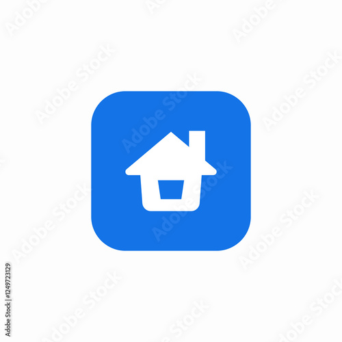 home appliances website icon sign vector