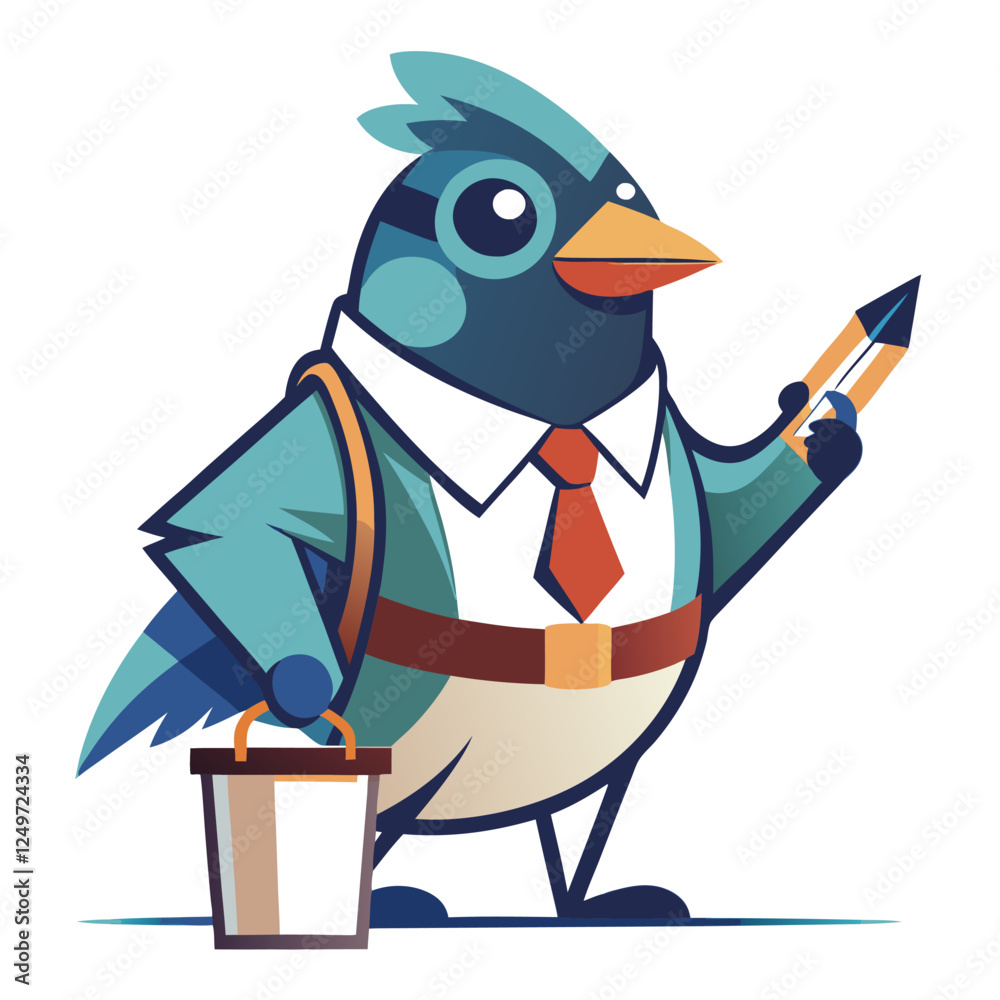 Obraz premium Finch Bird Vector Illustration – Cartoon, Clipart & Line Art on White Background, High-quality finch bird vector illustration, clipart, and line art design on a white background.