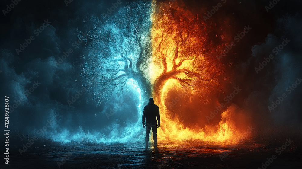 A mystical Tree of Life with vibrant rainbow roots, set in a dreamy, ethereal landscape. The image evokes a sense of unity, transformation, and harmony with nature, featuring a bright and modern tone A mystical Tree of Life with vibrant rainbow roots, set in a dreamy, ethereal landscape. The image evokes a sense of unity, transformation, and harmony with nature, featuring a bright and modern tone