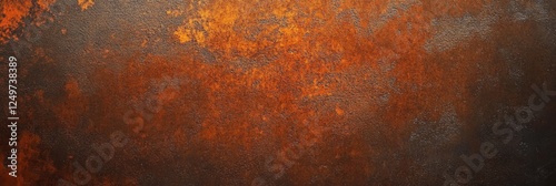 Discover and explore this stunning rustic metal texture that beautifully showcases weathered orangebrown hues. It is an ideal choice for creating grungeinspired designs and captivating backgrounds photo