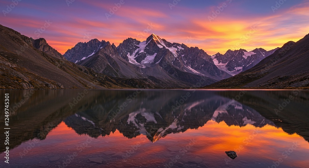 Majestic Mountain Reflection Majestic Mountain Reflection