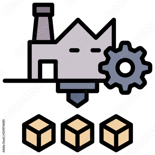 Additive Manufacturing Icon